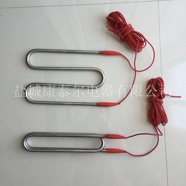 硅膠壓頭防水電熱管